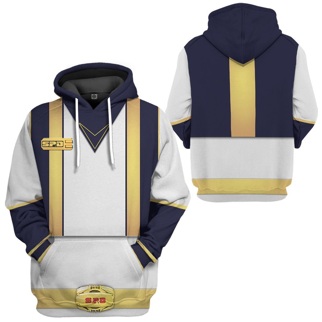 Power Rangers SPD Nova Tshirt Hoodie Apparel