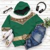 Power Rangers Zeo Green All Over Print T-Shirt Hoodie Fan Gifts Idea 9