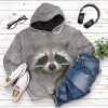 Raccoon All Over Print T-Shirt Hoodie Fan Gifts Idea 13