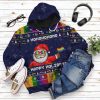 Rainbow Santa Claus All Over Print T-Shirt Hoodie Fan Gifts Idea 11