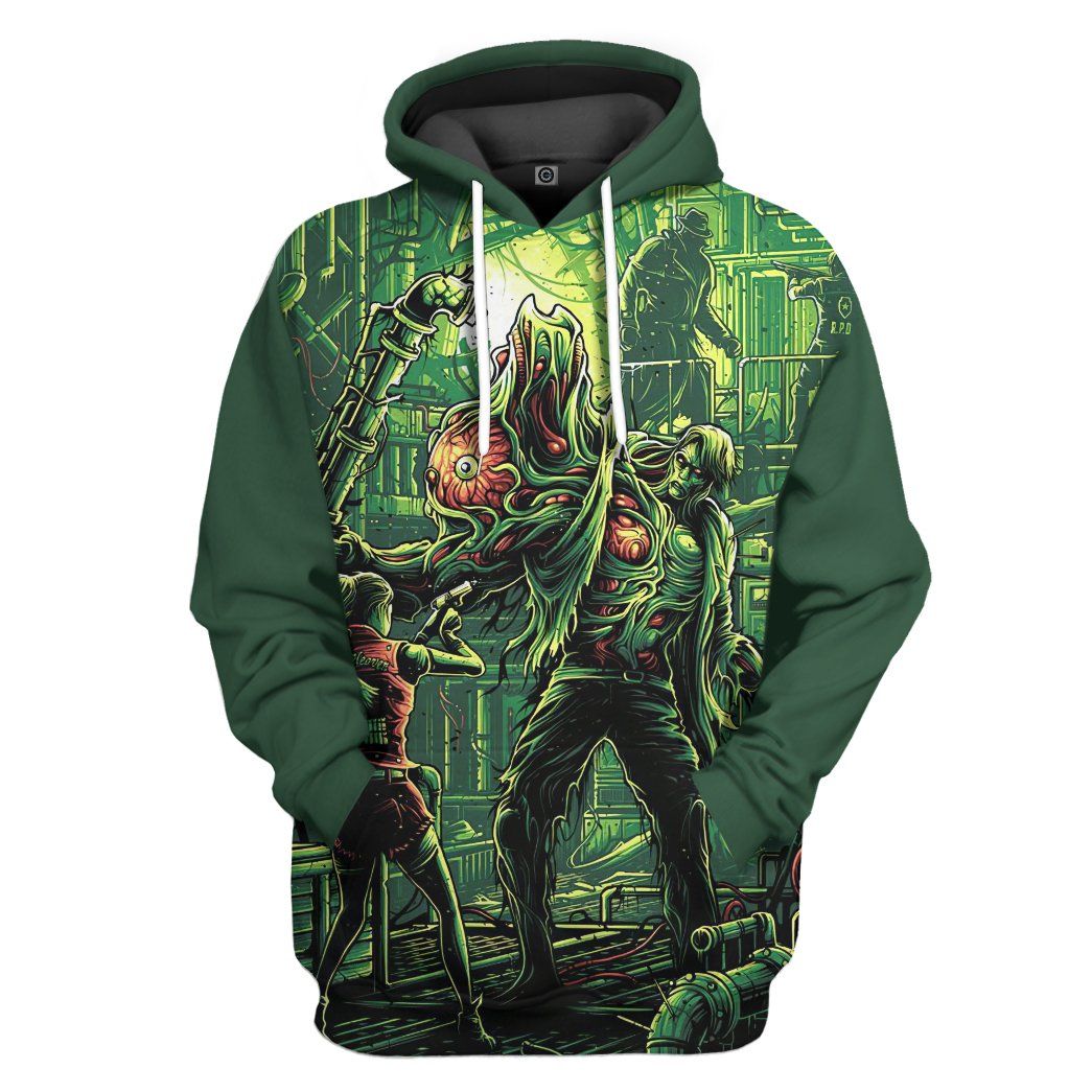 Resident Evil Custom Hoodie Apparel