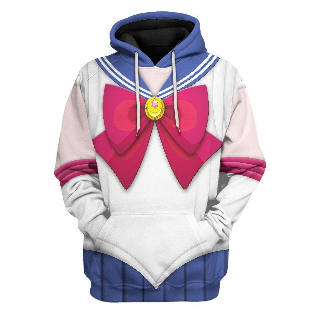 Sailor Moon All Over Print T-Shirt Hoodie Fan Gifts Idea