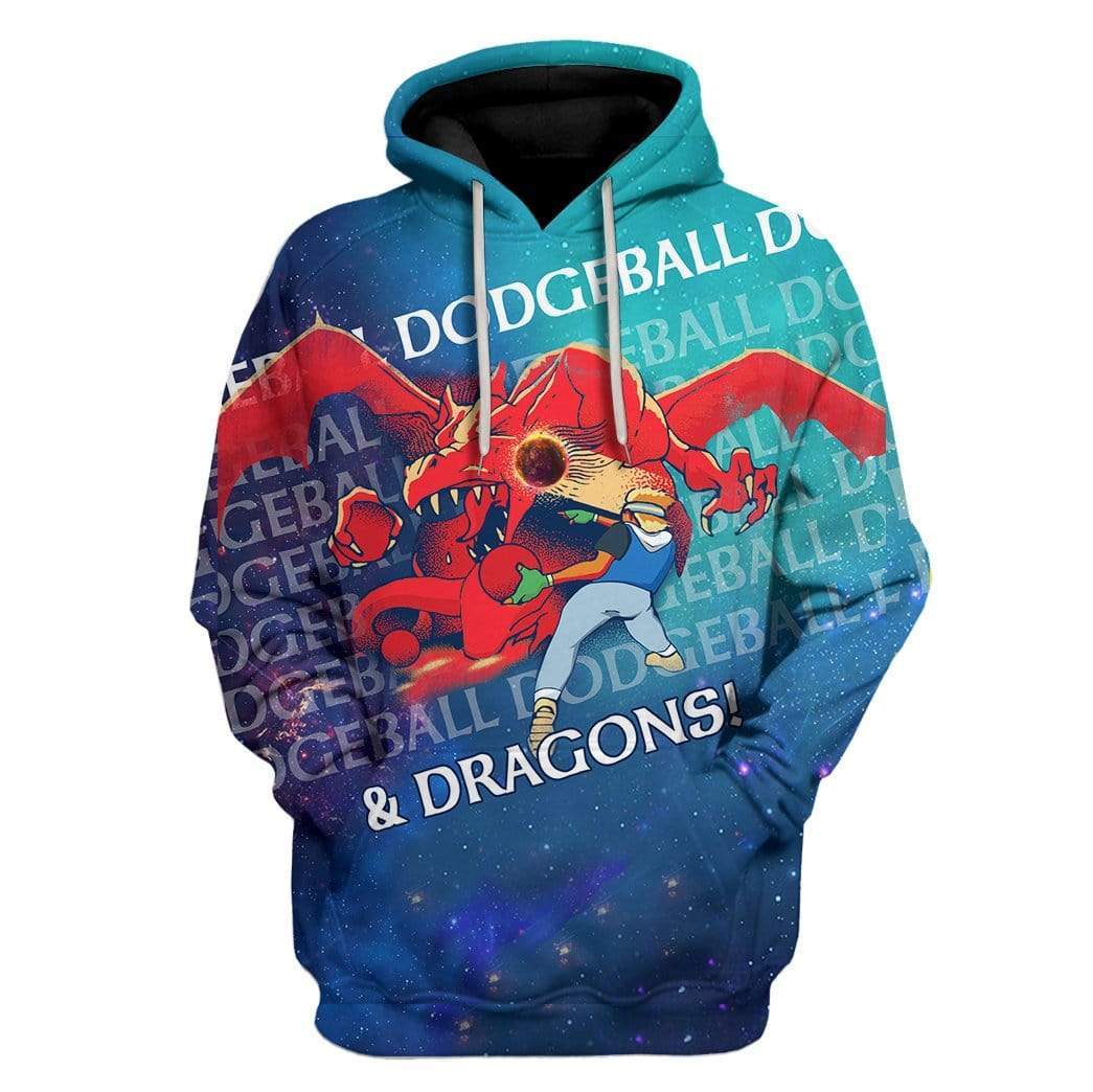 Satoshi Playing Dodgeball And Dragons Custom Hoodies Apparel