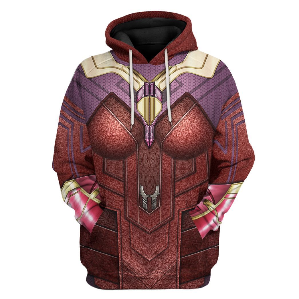 Scarlet Witch Costume All Over Print T-Shirt Hoodie Fan Gifts Idea