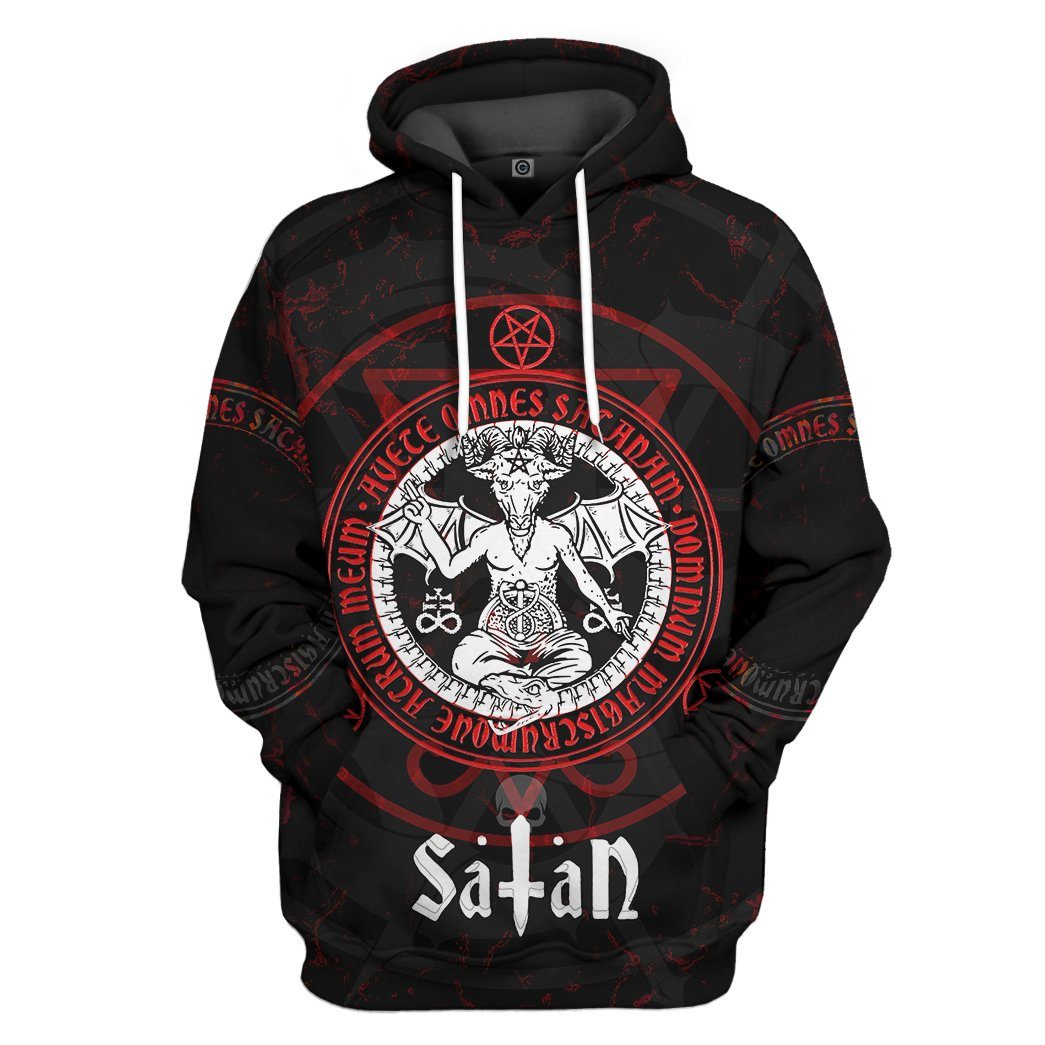 Sigil Of Baphomet Custom Hoodie Apparel