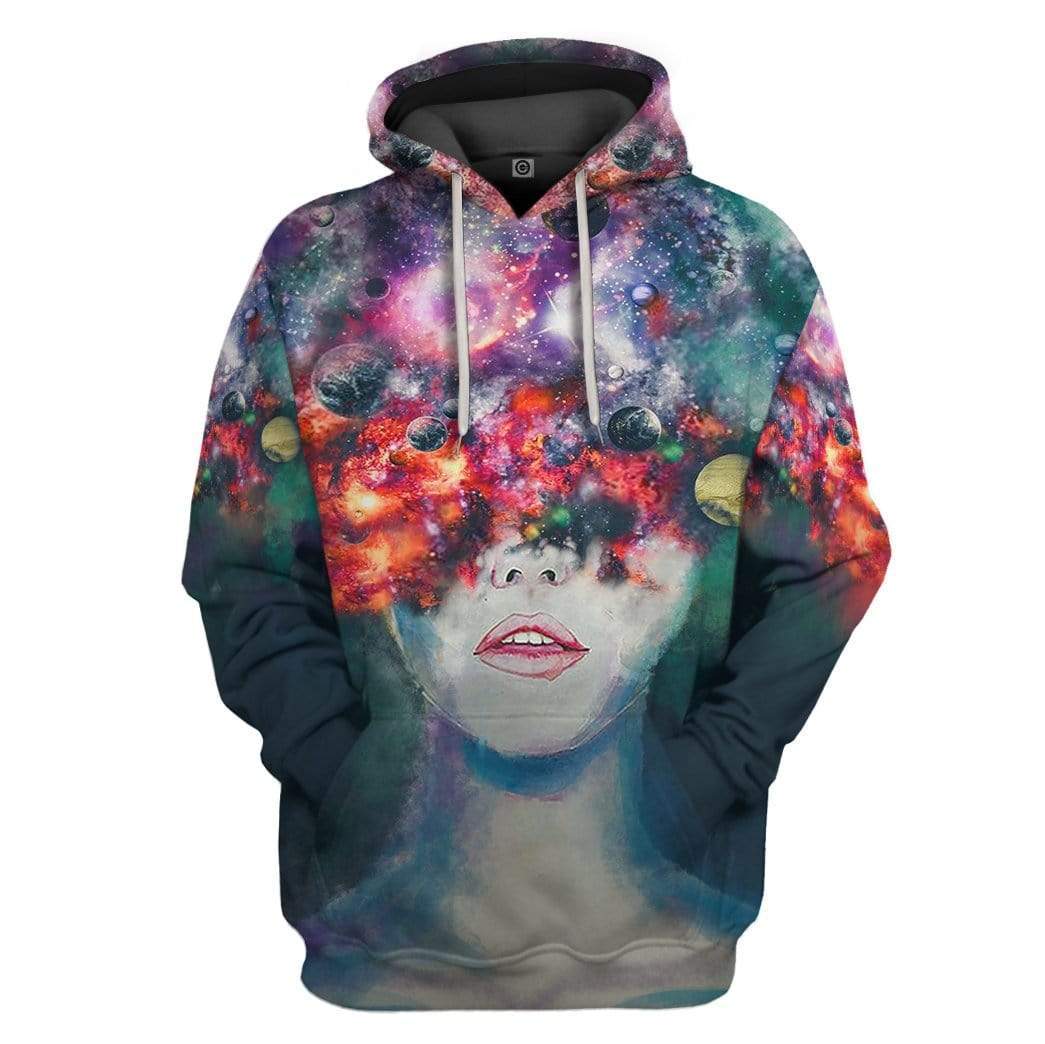 Space Thoughts Custom Hoodie Apparel