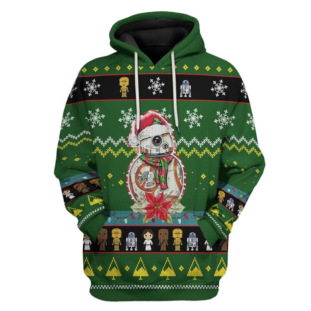 Star Wars Christmas Custom Tshirt Fleece Hoodie Apparel