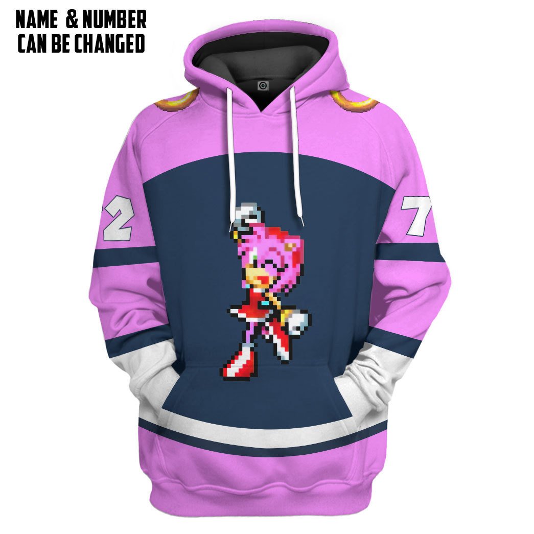 STH Amy Rose Custom Name Custom Number Tshirt Hoodie Apparel