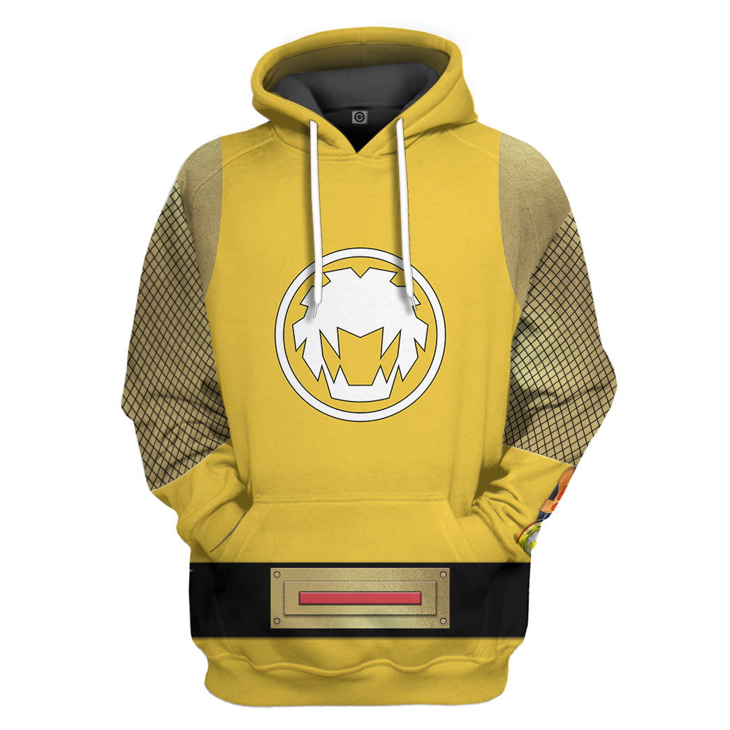 The Yellow Wind Rangers Ninja Storm All Over Print T-Shirt Hoodie Fan Gifts Idea