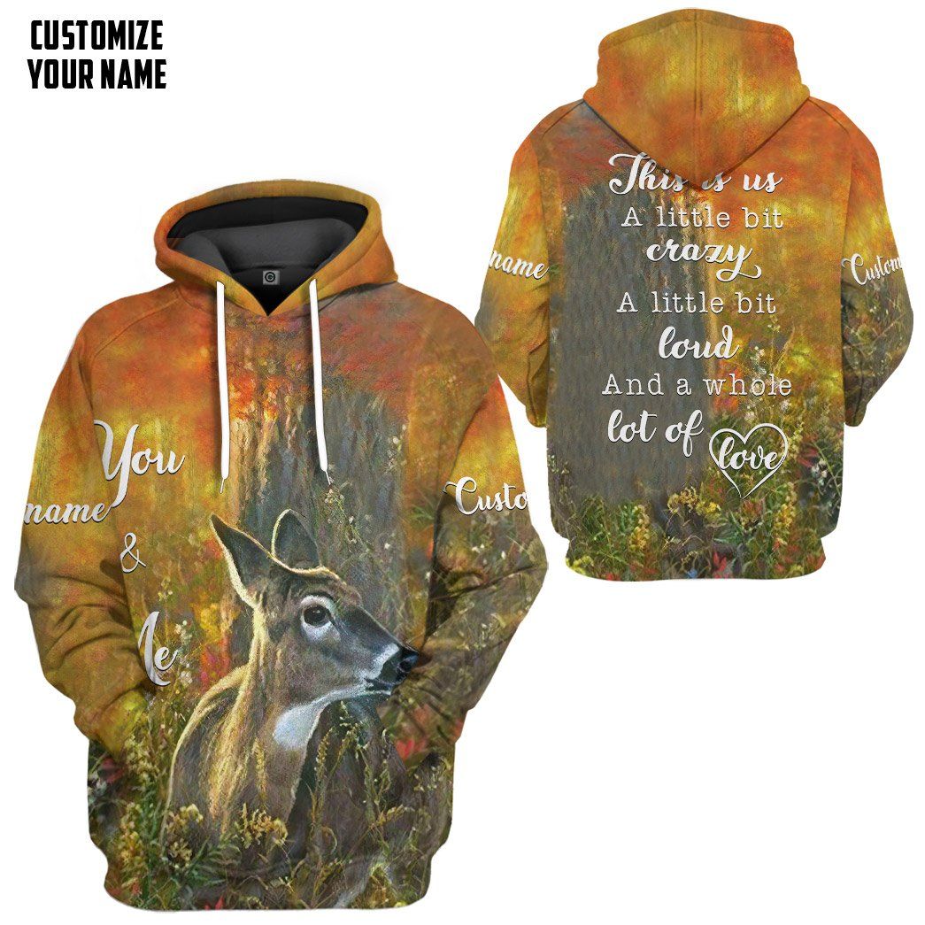 This Is Us Deer Tshirt Hoodie Apparel