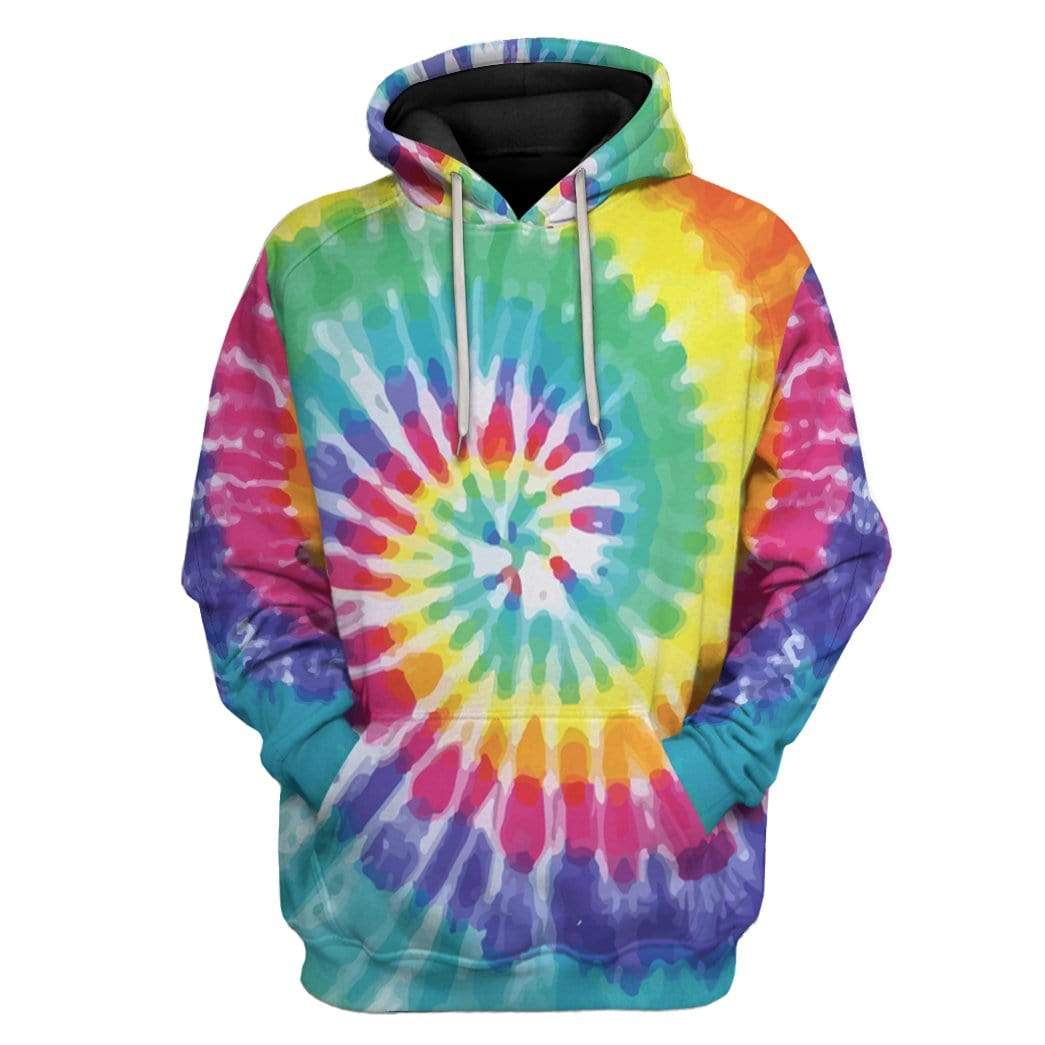 Tie Dye Cross Custom Hoodie Apparel