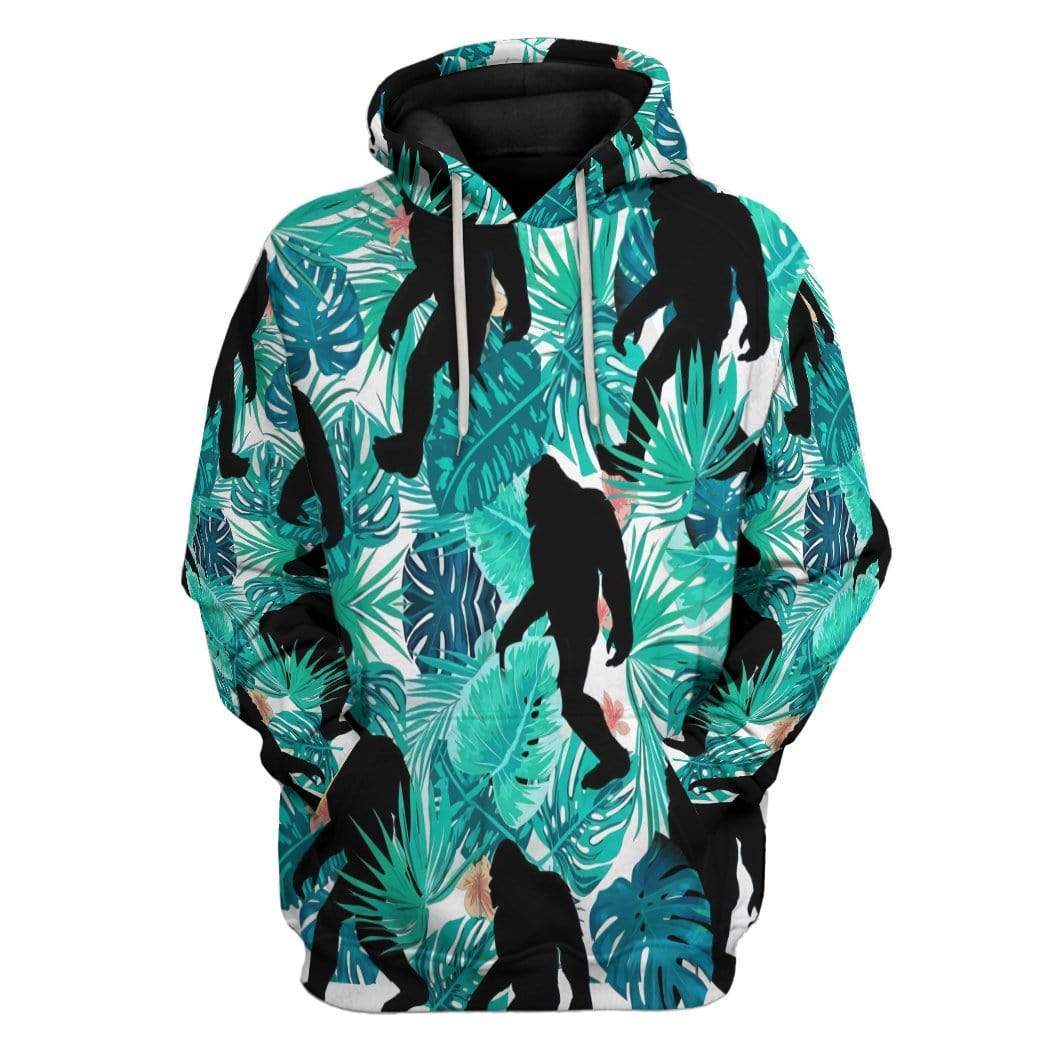 Tropical Bigfoot Custom Hoodie Apparel