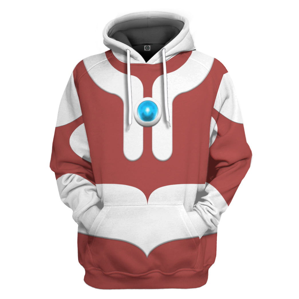 Ultraman Custom Hoodie Tshirt Apparel