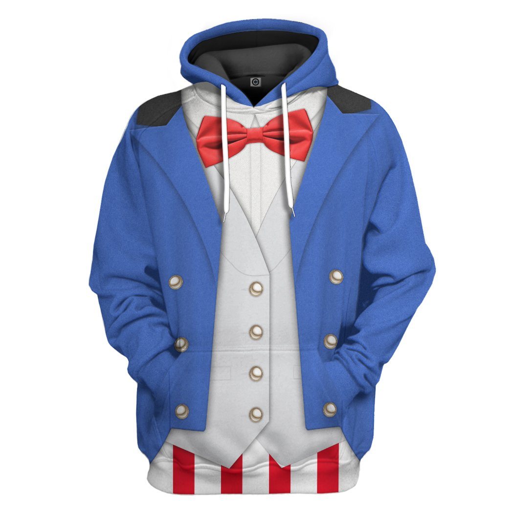 Uncle Sam Cosplay Halloween Custom Hoodie Apparel