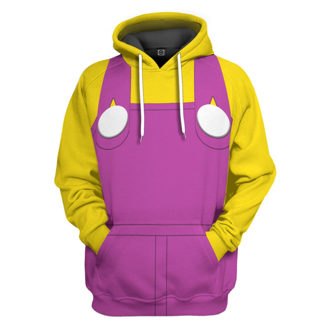 Wario All Over Print T-Shirt Hoodie Fan Gifts Idea