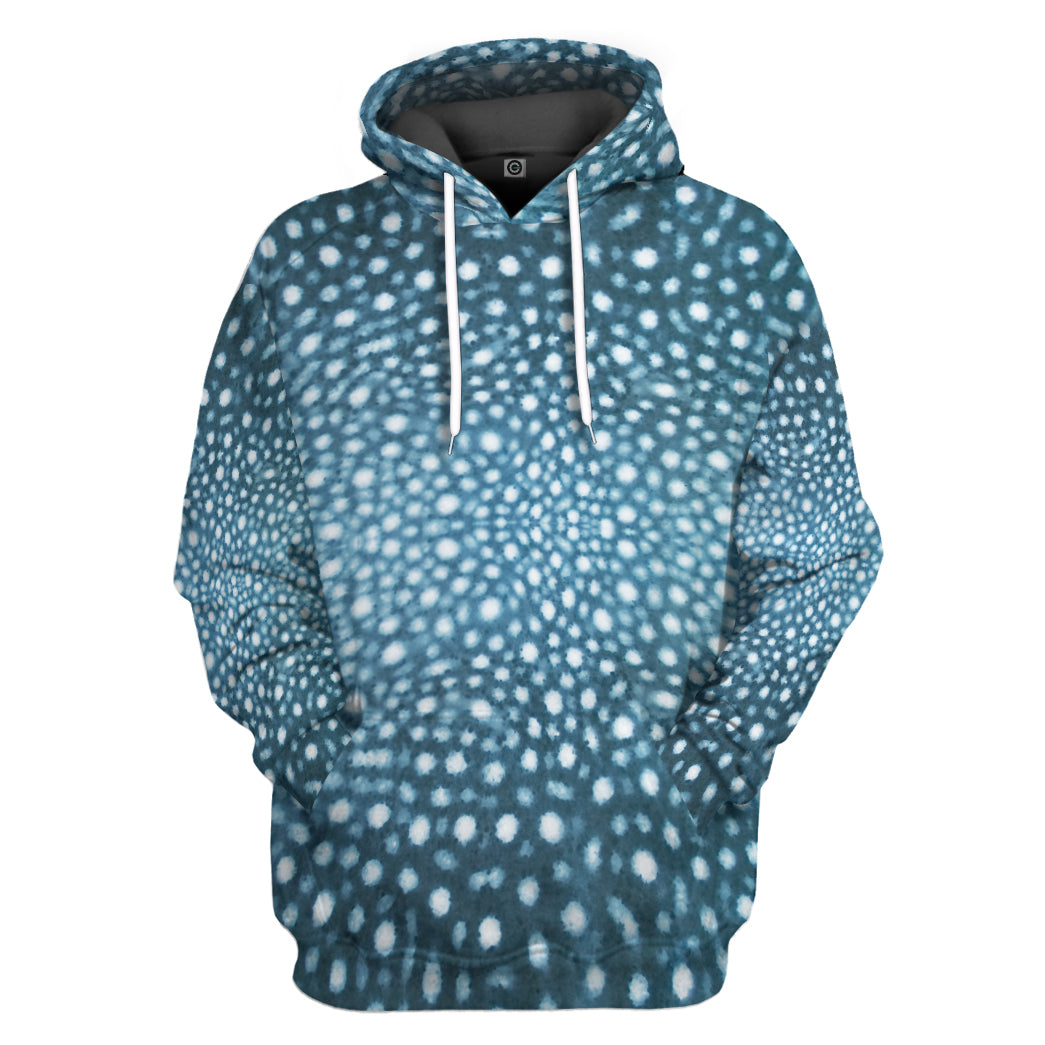 Whale Shark All Over Print T-Shirt Hoodie Fan Gifts Idea