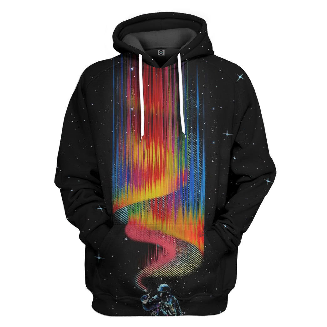 Astronaut Filling Color OuterSpace Custom Tshirt Hoodies Apparel