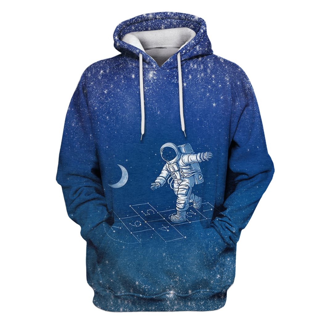 Astronaut in the space Custom T-shirt – Hoodies Apparel