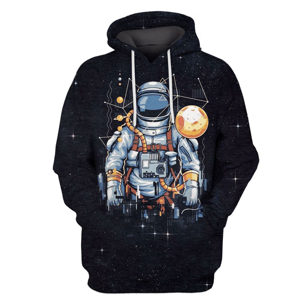 Astronaut Machine Outerspace Custom T-shirt – Hoodies Apparel