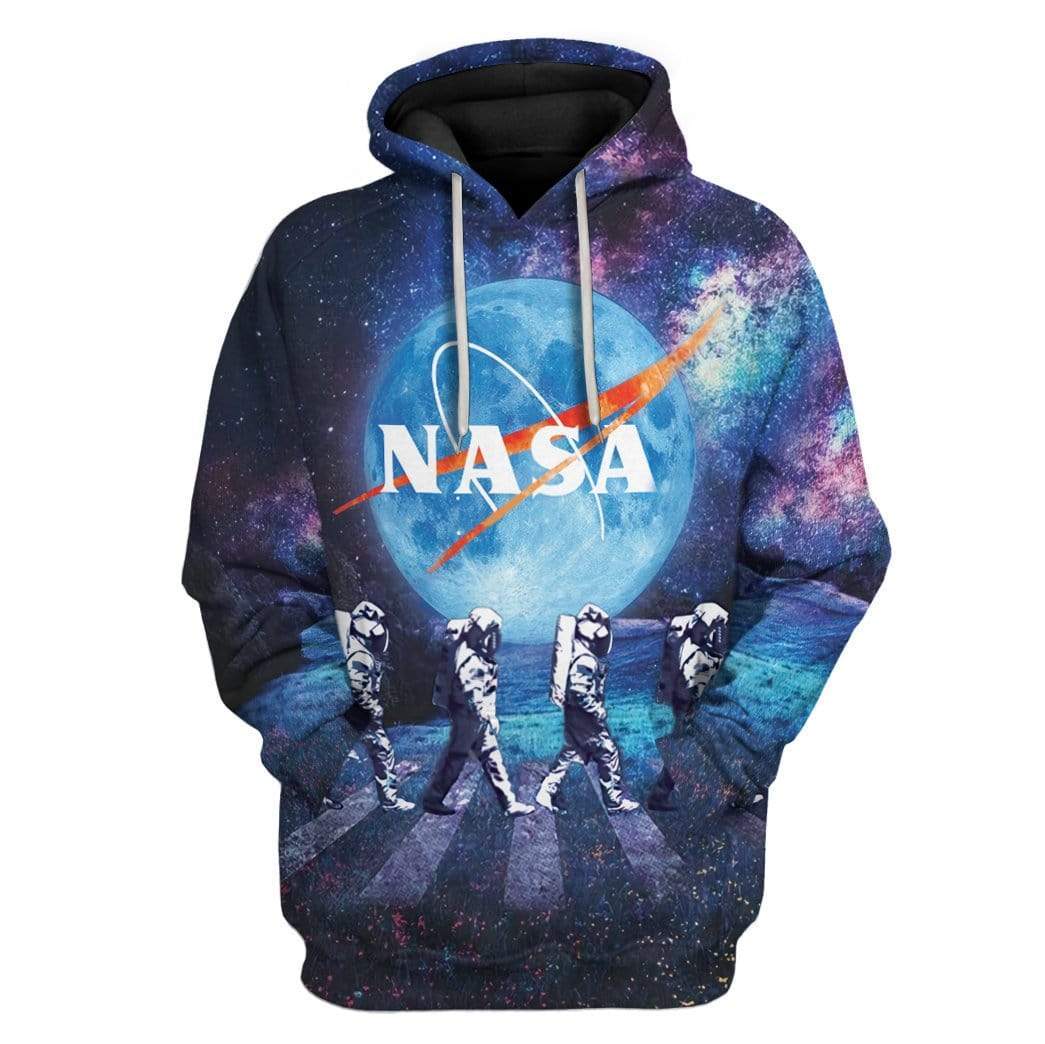 Astronauts Walking in Space Custom T-Shirts Hoodies Apparel