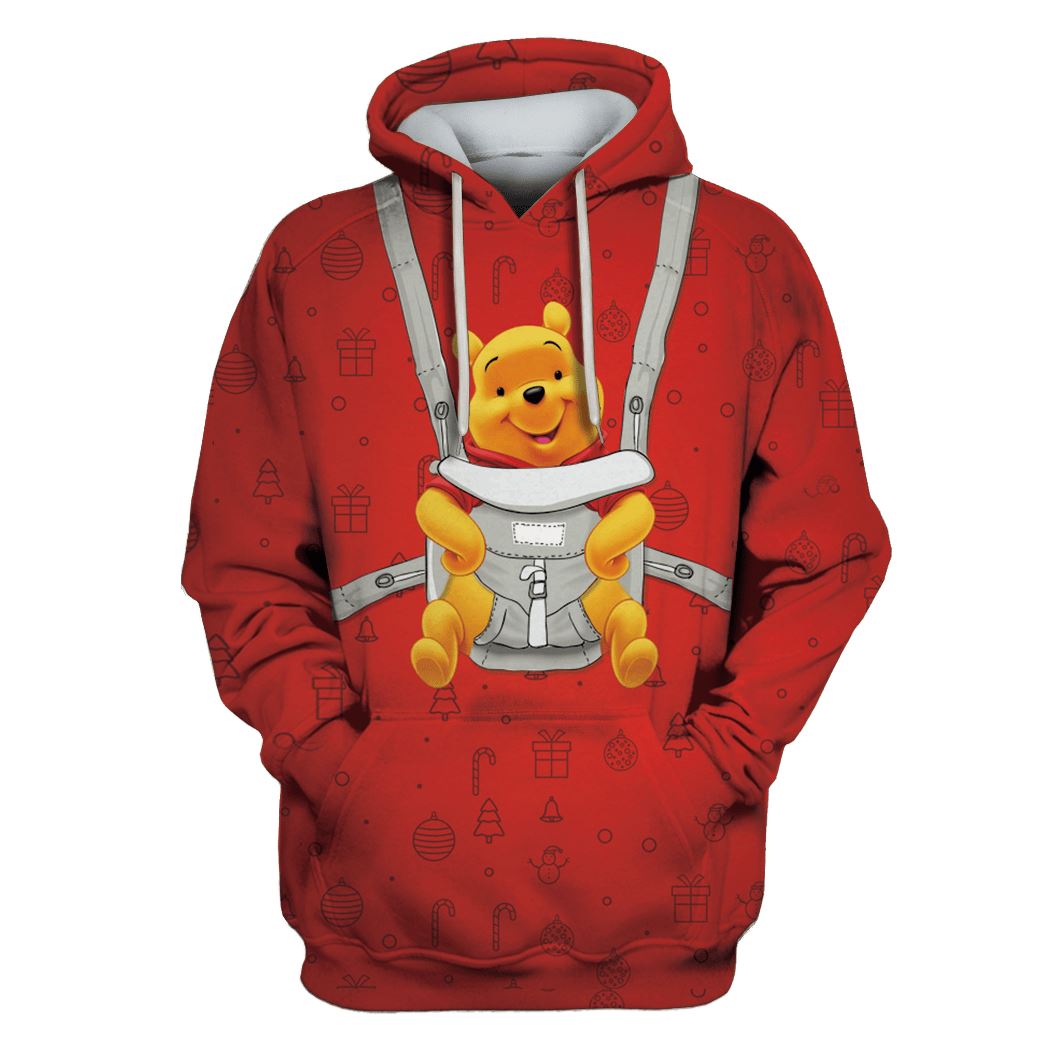 Baby Pooh On Christmas Custom T-shirt – Hoodies Apparel