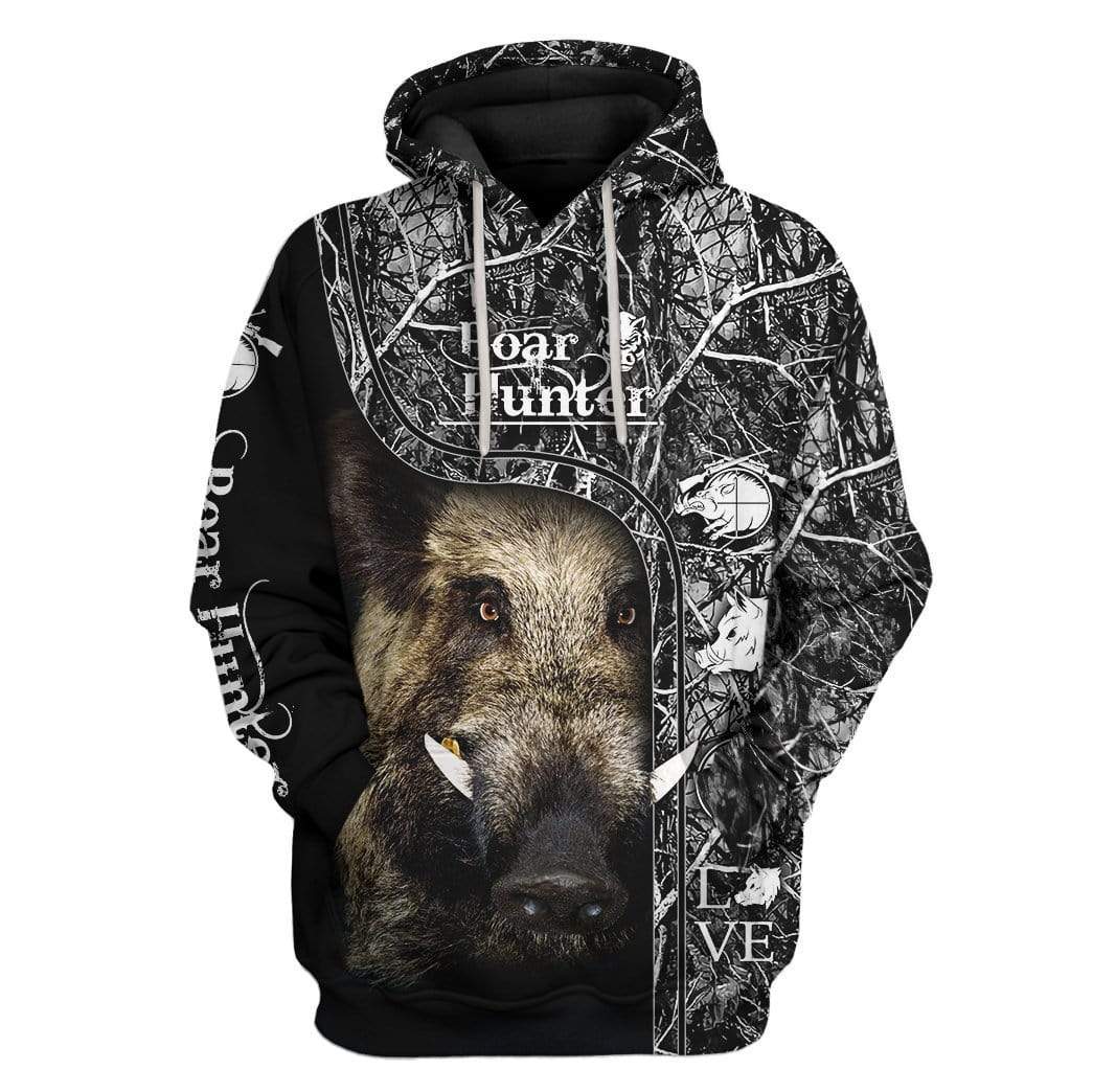 Boar Hunter Custom T-Shirts Hoodies Apparel