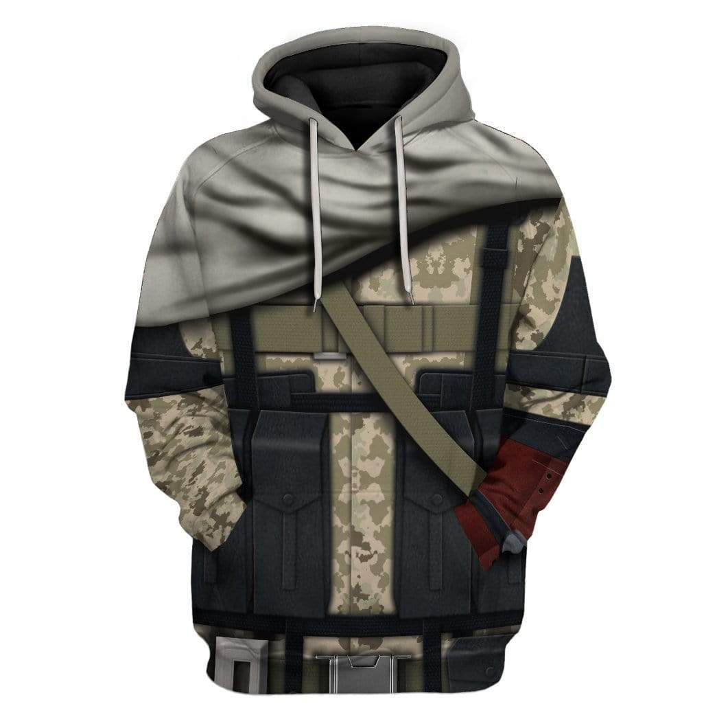 Cosplay Metal Gear Big Boss Venom Snake Custom T-Shirts Hoodies Apparel