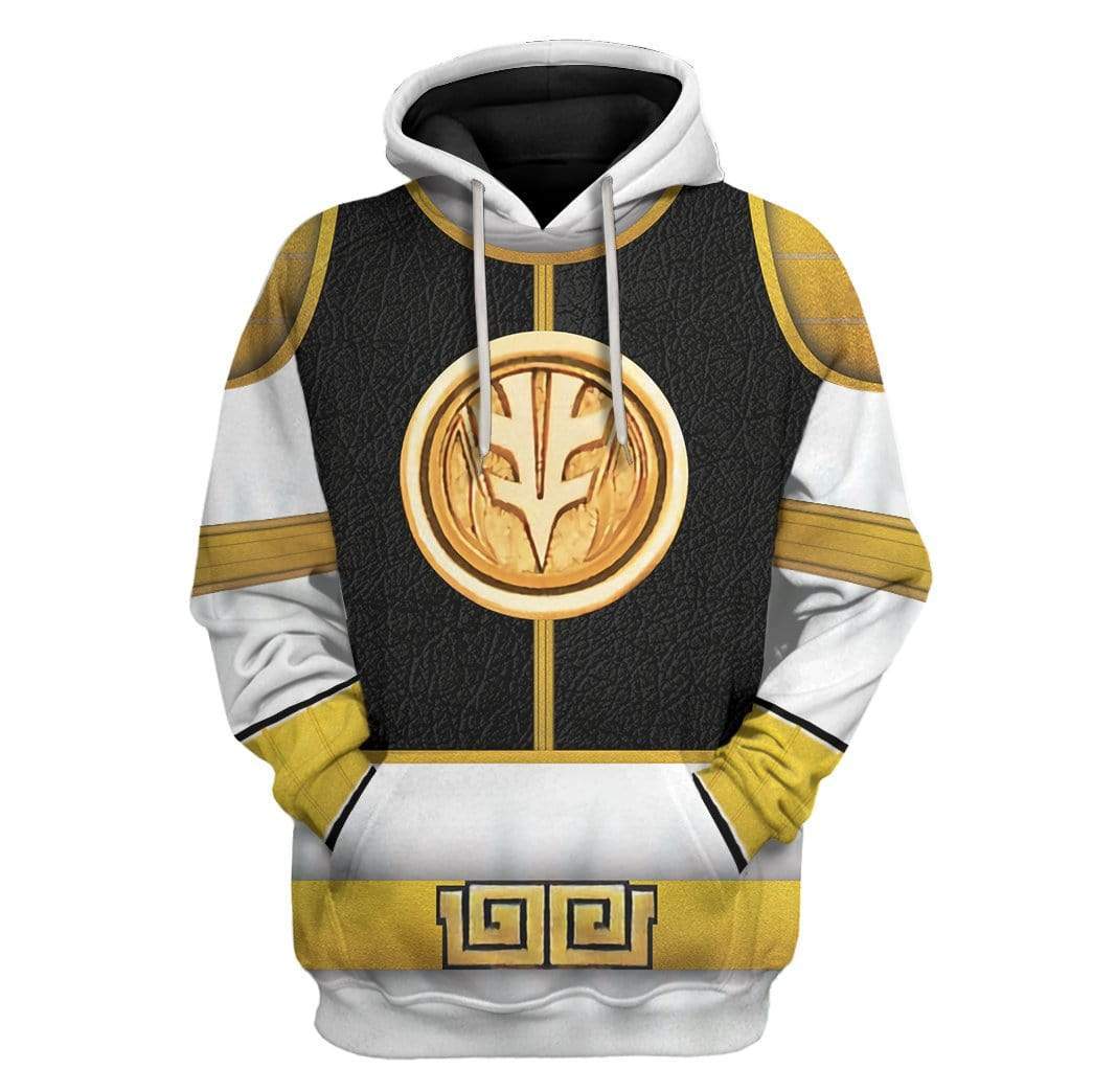 Cosplay White Ranger Custom T-Shirts Hoodies Apparel