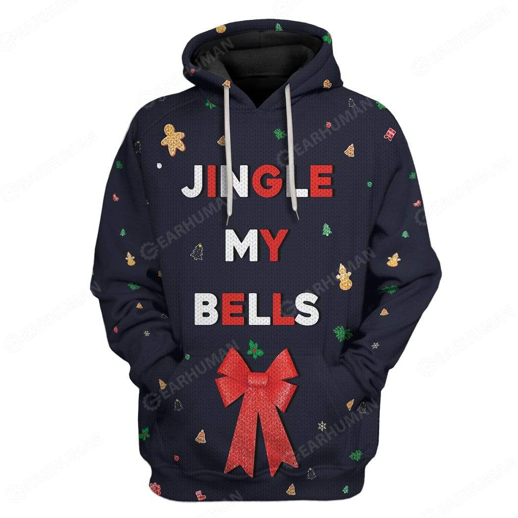 Custom Ugly Jingle My Bells Apparel