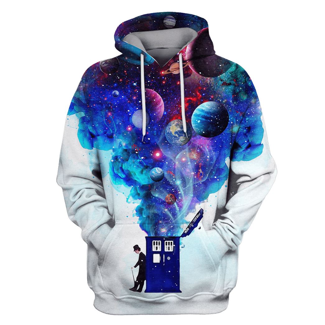 Doctor who with planets Custom T-shirt – Hoodies Apparel