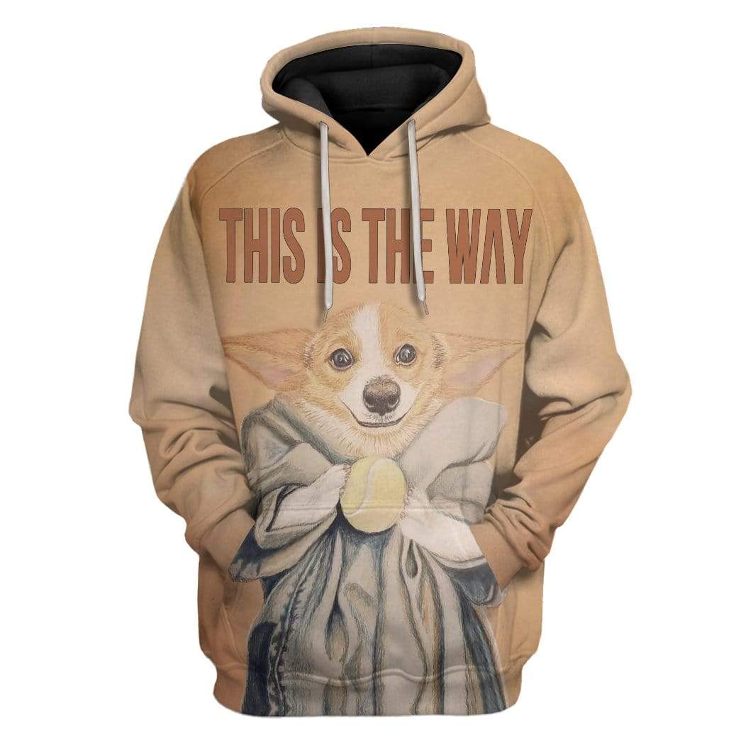 Dog Baby Yoda Custom T shirt Hoodie