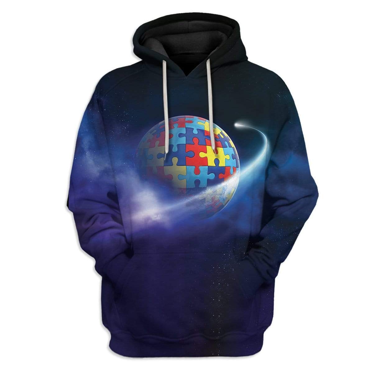 Earth Autism Custom T-Shirts Hoodies Apparel