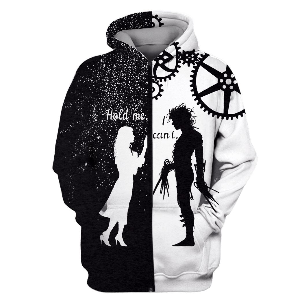 Edward Scissorhands Tim Burton Hoodie T-Shirt Apparel