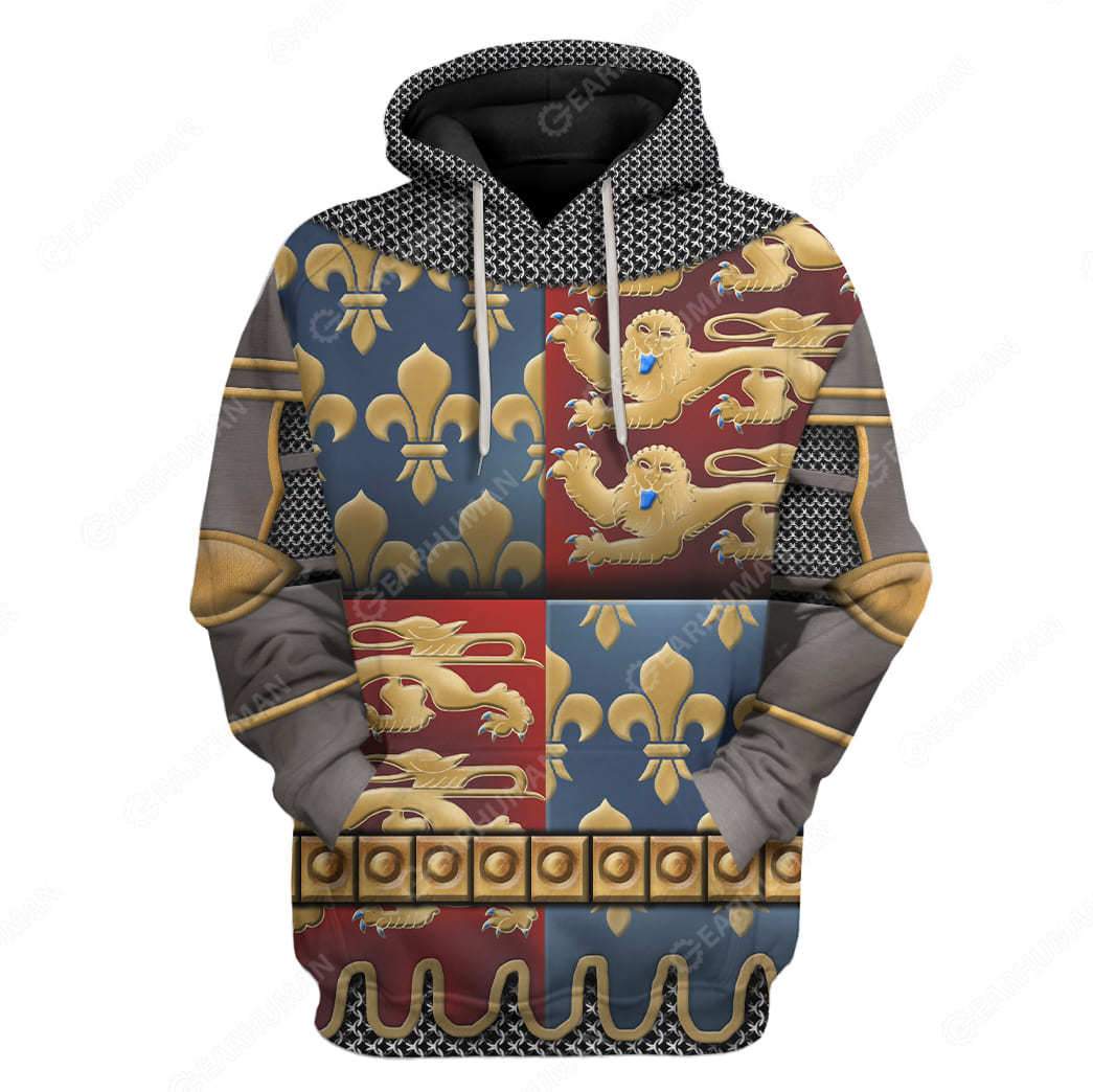 Hoodie Custom Edward III of England Apparel