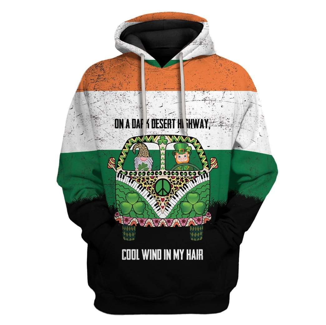 Irish On A Dark Desert Highway Custom T-Shirts Hoodies Apparel