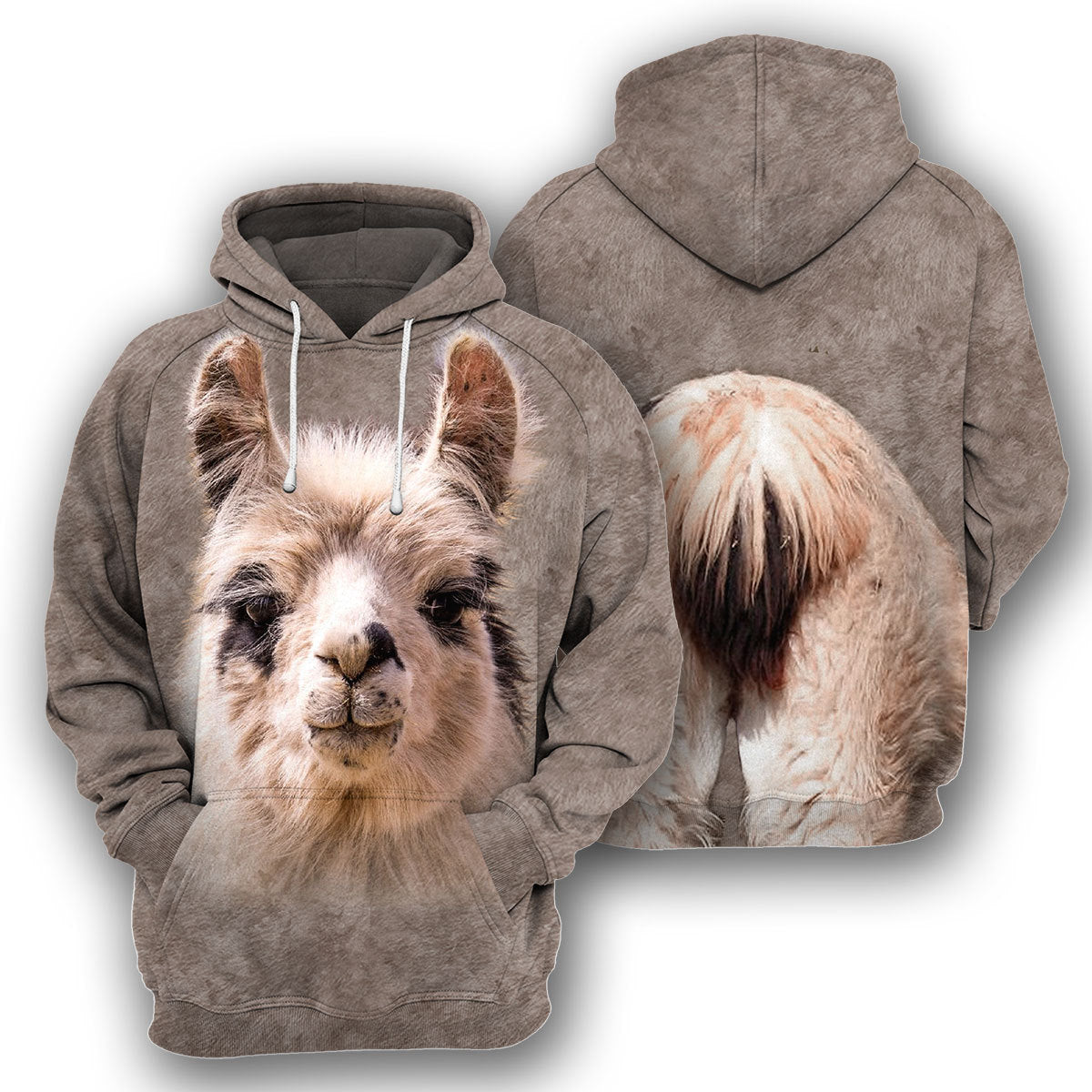 Llama Unique All Over Print T-Shirt Hoodie Gift Ideas