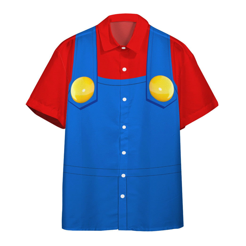 Mario Custom Short Sleeve Shirt