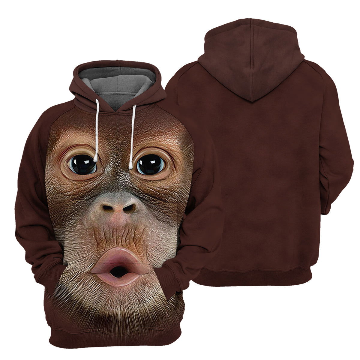 Monkey Unique All Over Print T-Shirt Hoodie Gift Ideas