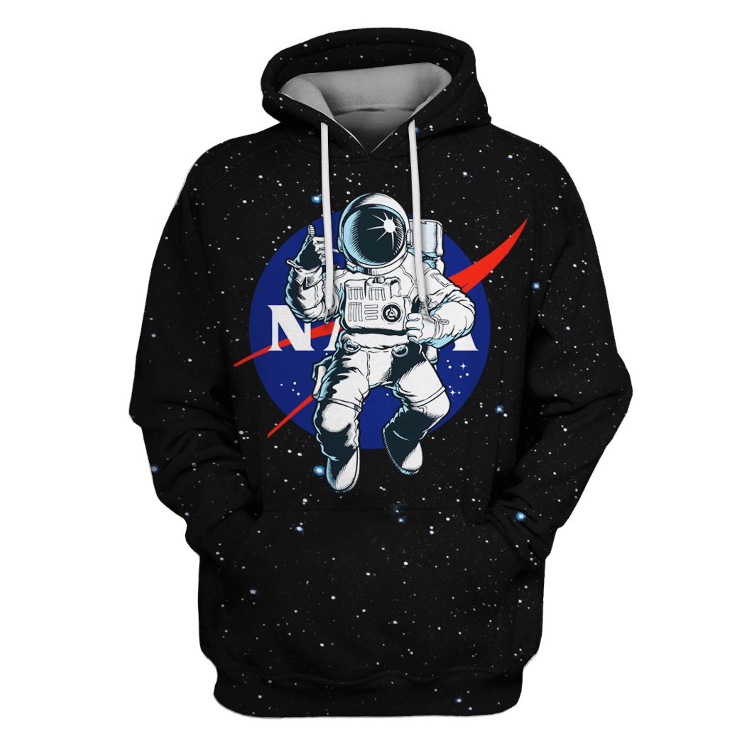 nasa Astronaut in the space Custom T-shirt – Hoodies Apparel