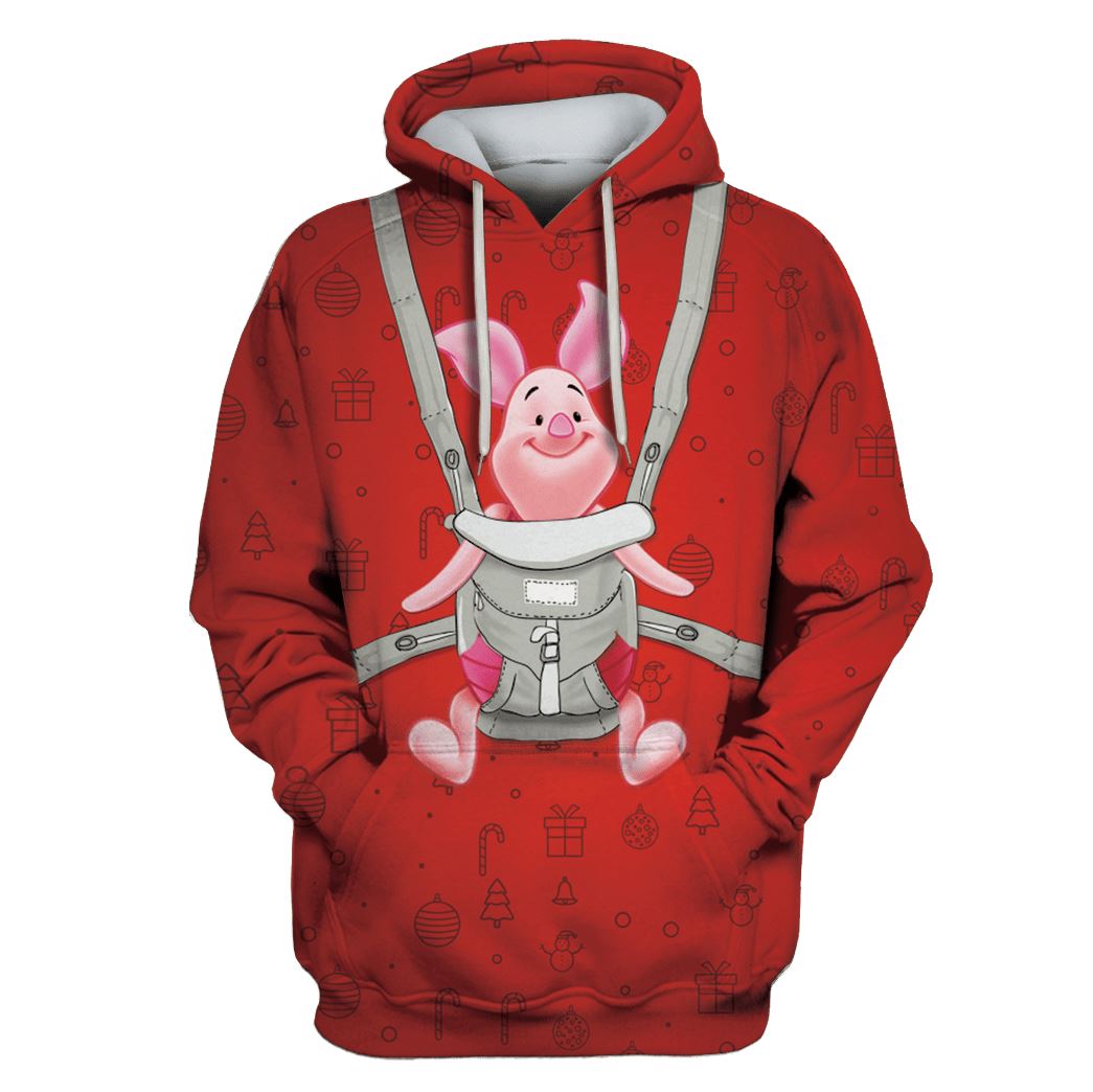 PIGLET Merry Christmas Custom T-shirt – Hoodies Apparel