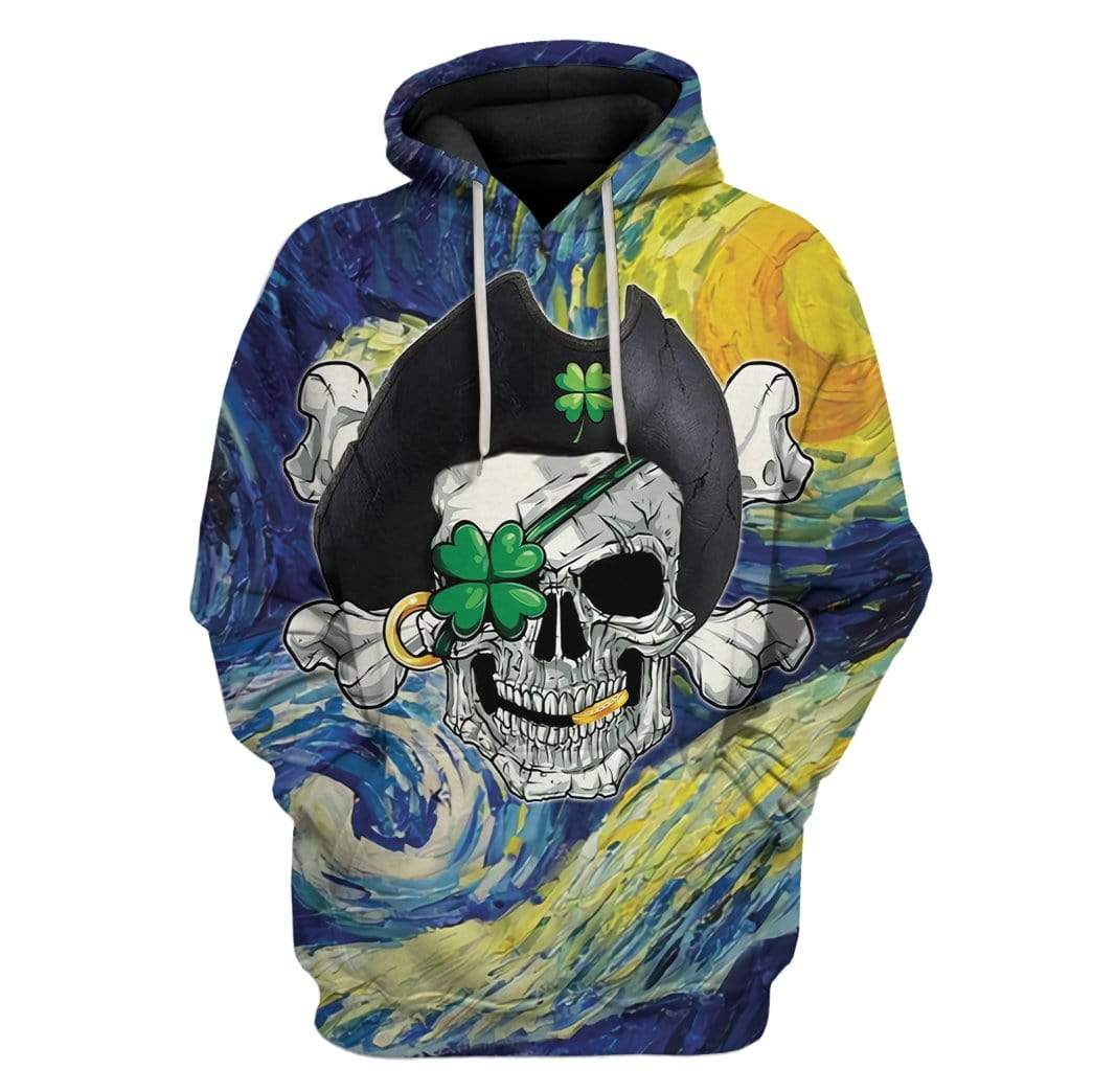 Pirate St Patrick Night Custom T-Shirts Hoodies Apparel