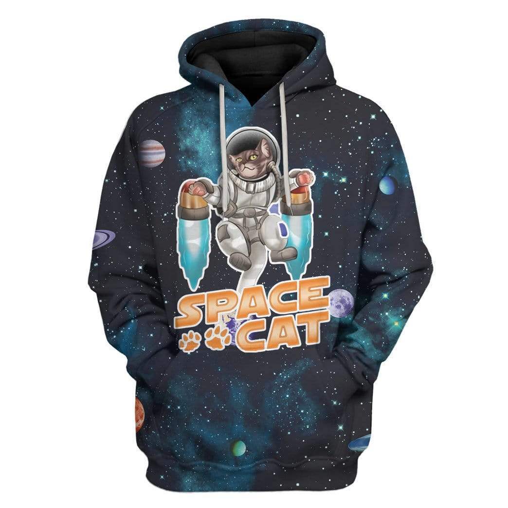 Space Cat Custom T-Shirts Hoodies Apparel