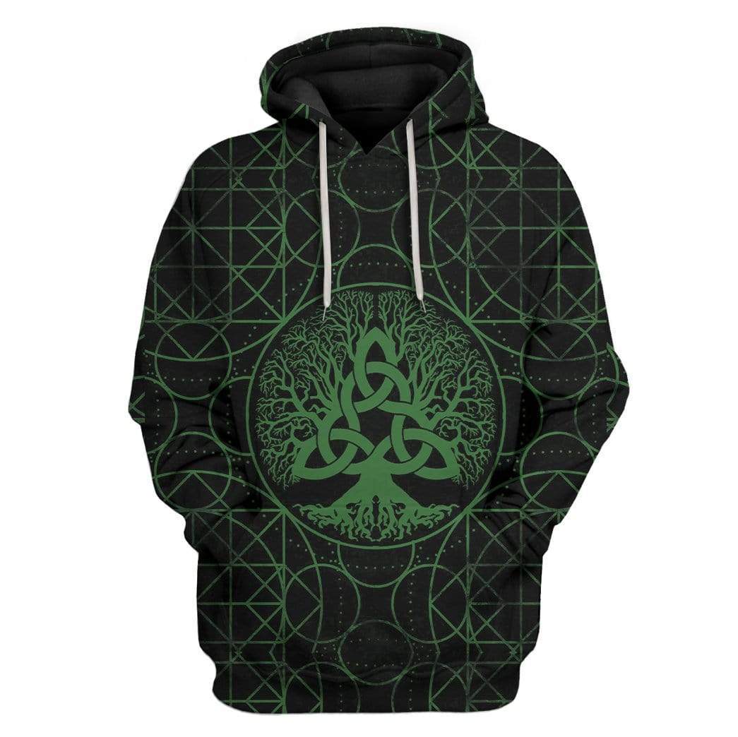 St Patrick Tree Of Life Custom T-Shirts Hoodies Apparel