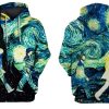 Starry Night Hoodies - T-Shirts Apparel 3