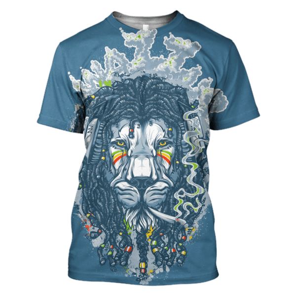 The Rasta Lion Hoodies – T-Shirts Apparel