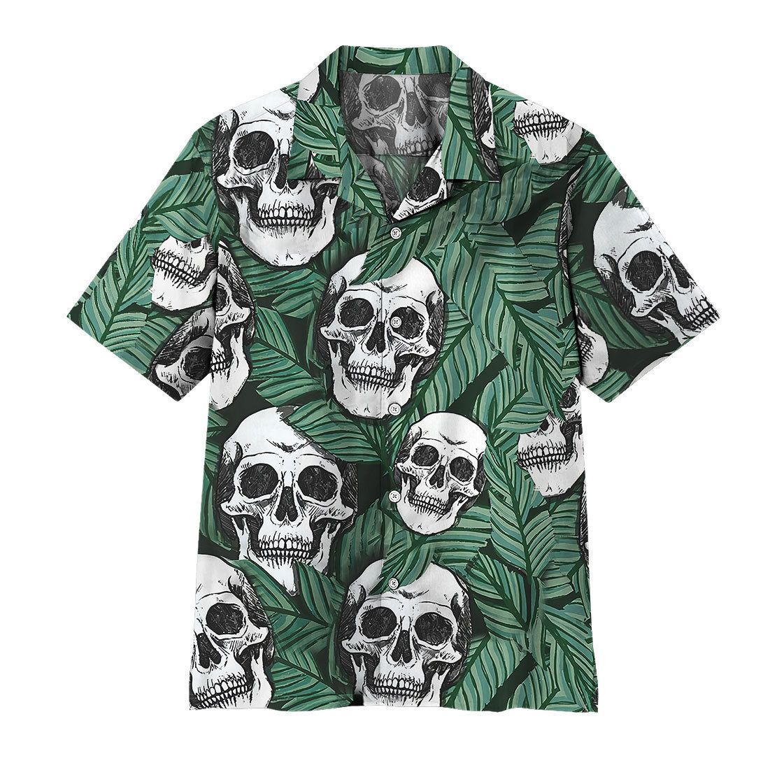 Tropical Skull Hawaii Shirt