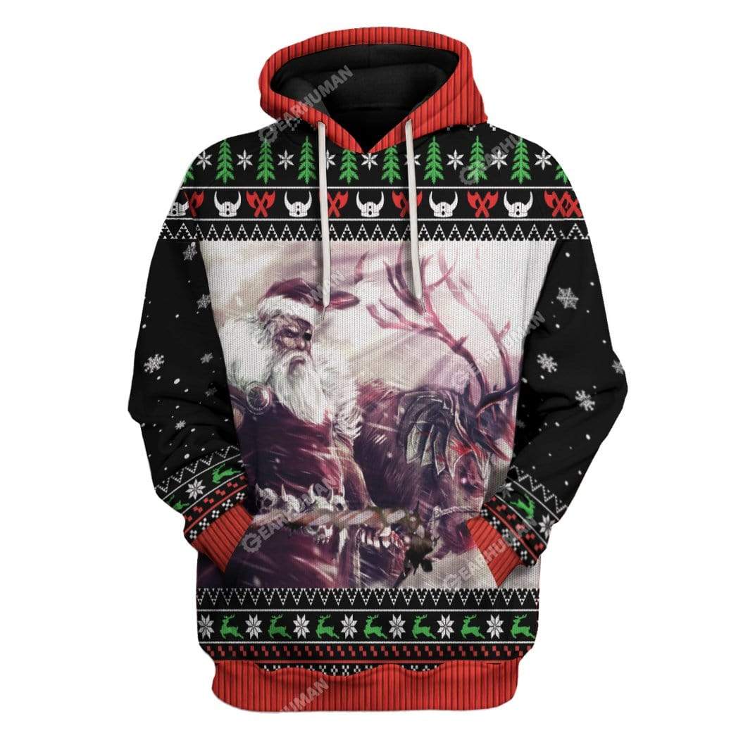 Ugly Christmas Sandin Hoodie T-Shirts Apparel