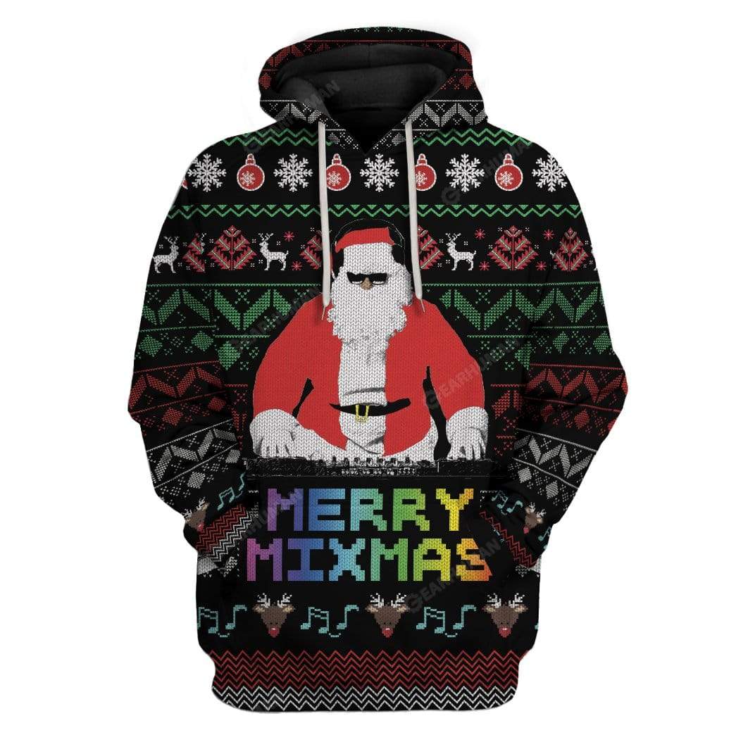 Ugly Christmas Santa Custom Sweater Apparel