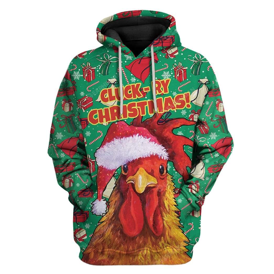 Ugly Cluck-ry Christmas Custom T-shirt – Hoodies Apparel