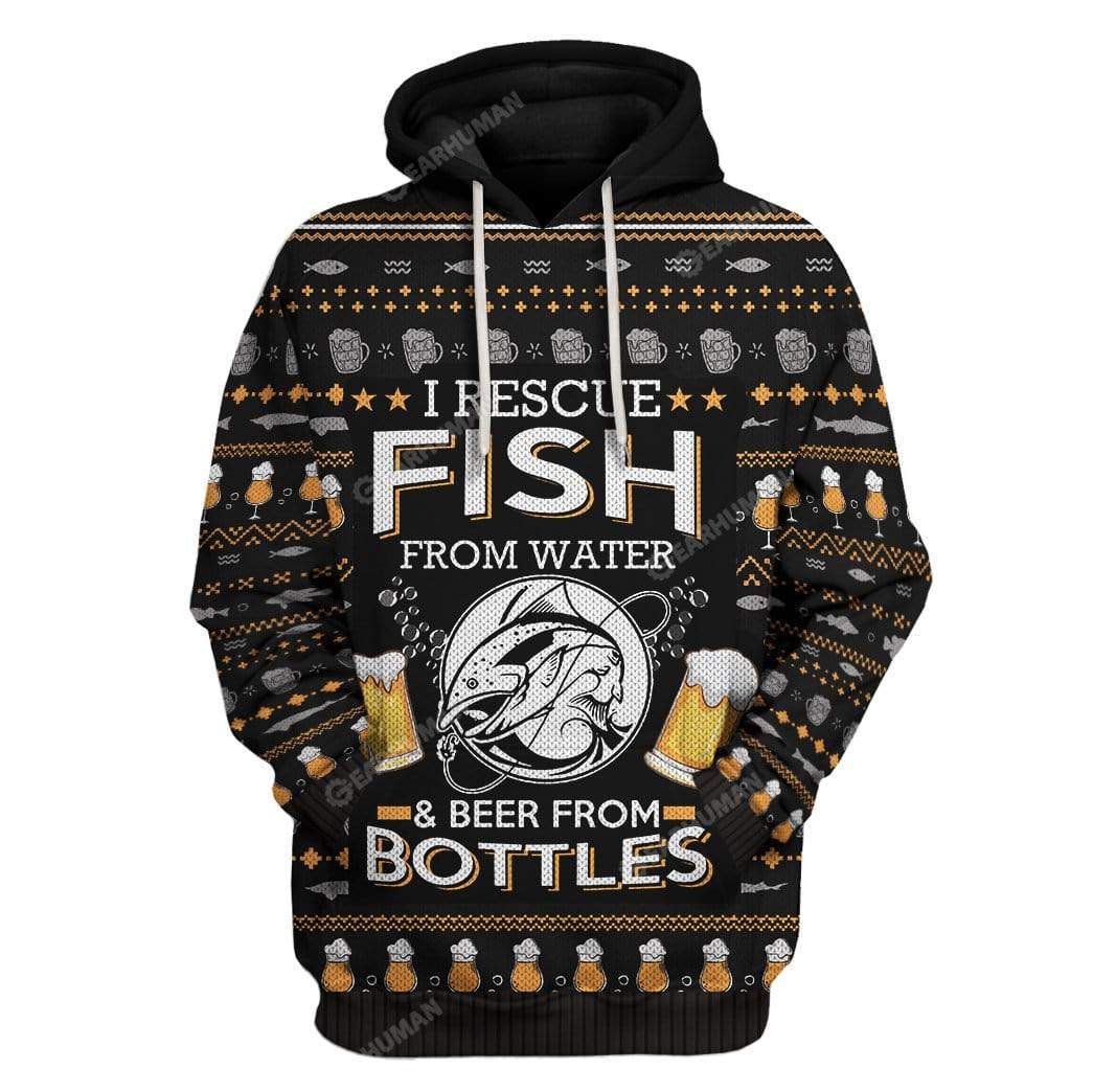 Ugly Fish And Beer Custom T-Shirts Hoodies Apparel